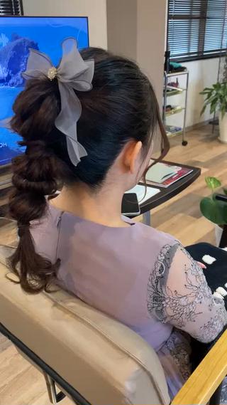 ロング 中野 紹江のヘアスタイル