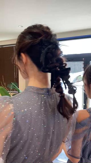 ロング 中野 紹江のヘアスタイル