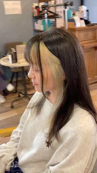 ロング 中野 紹江のヘアスタイル