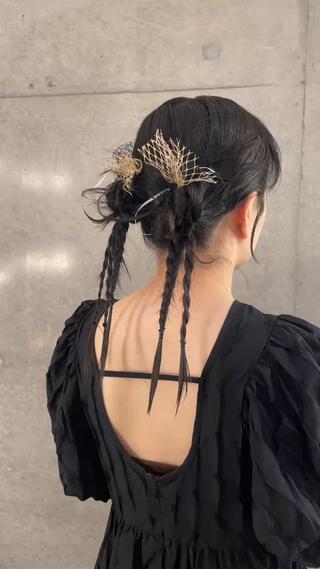 ドレスにピッタリなアレンジ 