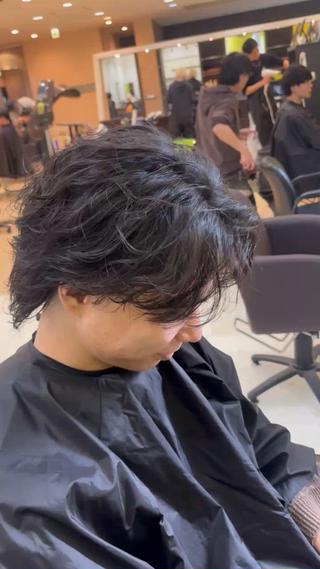 ショート カラー パーマ ✂️メンズ特化✂️ 神田のヘアスタイル