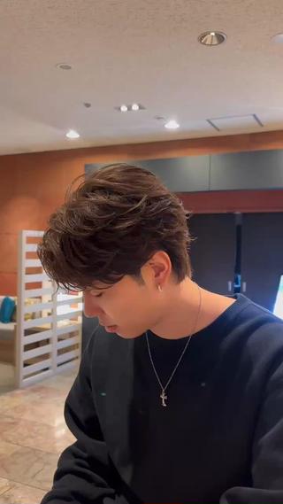 ショート カラー パーマ ✂️メンズ特化✂️ 神田のヘアスタイル