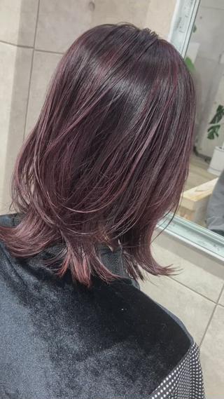 ミディアム Buonasera  porte所属・中野 雄也のヘアスタイル