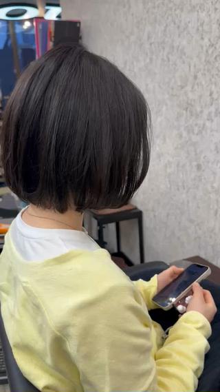 透け感ボブstyle 