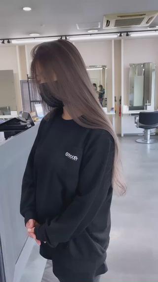 ロング カラー ヘアアレンジ SUZU/岡山/矯正 ブリーチ/レイヤーのヘアスタイル