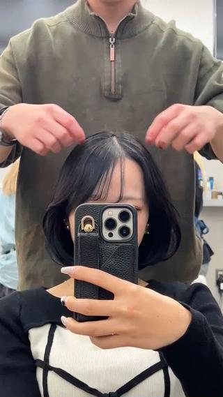 ショート カラー ウルフ🐺/ボブ ハイトーン🌈/増田のヘアスタイル