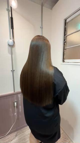 ロング カラー パーマ 矢場町/ダブルカラー /レイヤー/アリサのヘアスタイル