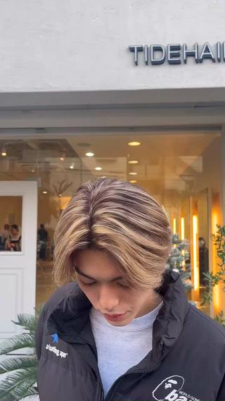 men's balayage  