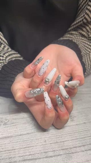 ロングネイル持ち込みになります！ 