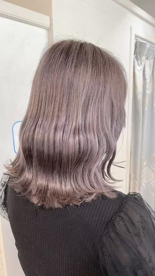 ブリーチ1〜2回
グレーシルバー 