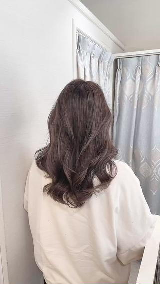 ブリーチあり
グレージュ
色持ちも 