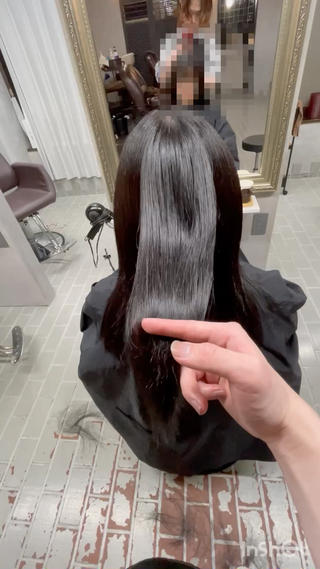 ロング 艶髪/透明感カラー 山﨑俊輔のヘアスタイル