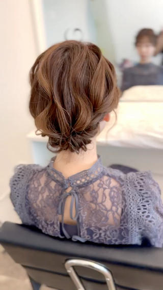 ヘアアレンジ marleeヘアセット＆シャンプーブロー専門店所属・ヘアセット専門 🫧ARIANAのヘアスタイル