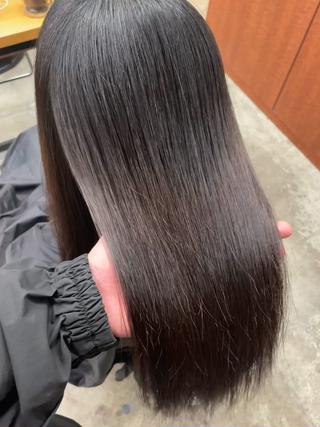 地毛風ストレート（リタッチ） 