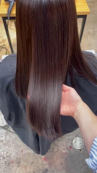 地毛風ストレート 