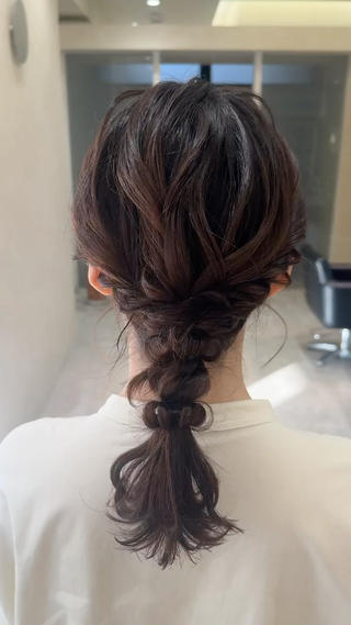 ミディアム ヘアアレンジ sakura❀/板橋 モデル募集中🪄︎︎のヘアスタイル