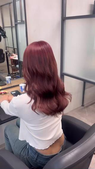 カラー 今井 花音のヘアスタイル