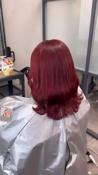カラー 今井 花音のヘアスタイル