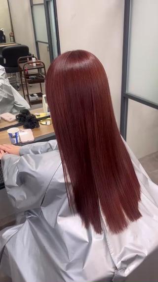 カラー 今井 花音のヘアスタイル