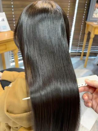 髪質改善ストレート 