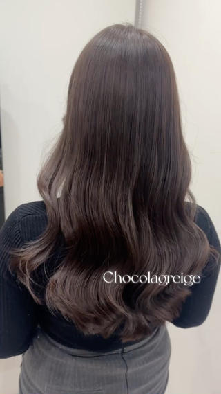 人気のグレージュカラー