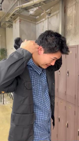 ショート パーマ 大本 メンズ/パーマのヘアスタイル