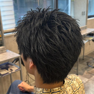 仙台美容室/仙台/仙台駅/メンズ/波巻き/波巻きパーマ/仙台波巻き/刈り上げ/ツイストスパイラル/仙台ツイストスパイラル/ツイスパ/ニュアンスパーマ/仙台ニュアンスパーマ/波巻き仙台/メンズ美容室/ブリーチパーマ/仙台ツイスパ/ショート/メンズショート/スパイキーショート 