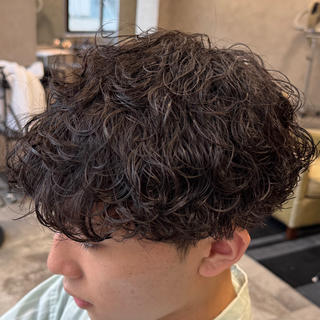 ショート パーマ メンズ 優太朗/仙台/メンズ /波巻き/ツイスパ/のヘアスタイル