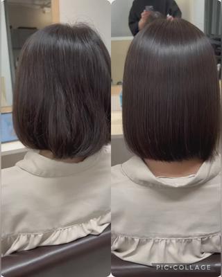 ブラシ、アイロン、スタイリング剤一切使用しておりません！
無料でできるのは今だけ 