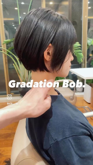 ショート カラー パーマ TYCHE GINZA所属・🍃服部 雅哉🍃銀座◎のヘアスタイル