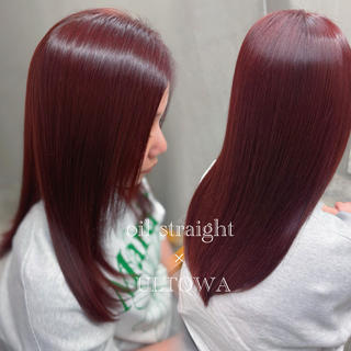 oil straight × ULTOWA  ̖́-‬

新しい質感オイルストレートで艶&柔らかさ 