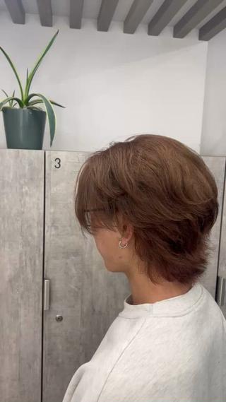 カラー パーマ メンズ 海外風カラー enaのヘアスタイル