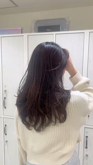 ロング hana/海外風ヘア /レイヤーカットのヘアスタイル