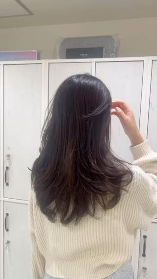 ロング hana/海外風ヘア /レイヤーカットのヘアスタイル