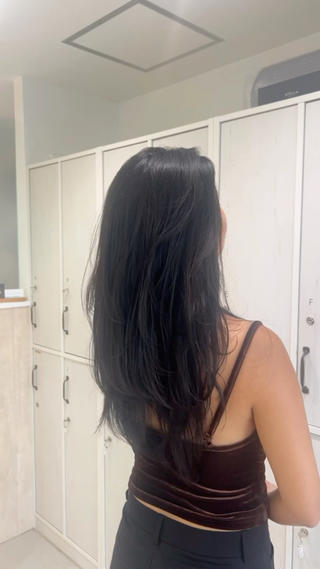 ロング hana/海外風ヘア /レイヤーカットのヘアスタイル