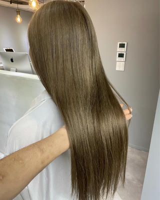 ロング カラー ACRO梅田【アクロ】所属・髪質改善とカラーの人 倉友哉のヘアスタイル