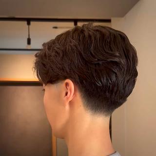 ショート パーマ メンズ GLADMAN'S CUT CLUB 立川所属・立川メンズカット/ メンズパーマ💈三上のヘアスタイル