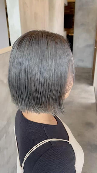 ショート カラー Salon de  COCO所属・Yuka /ツヤカラー✨のヘアスタイル