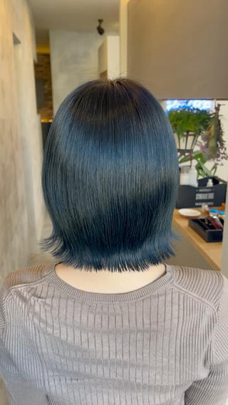 ミディアム カラー Salon de  COCO所属・Yuka /ツヤカラー✨のヘアスタイル