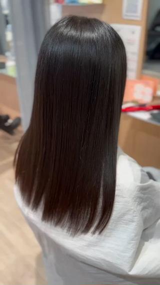 ️髪質改善ストレート️ 