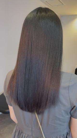 髪質改善トリートメントでサラサラ柔らかく