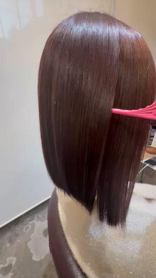 カラー 【透明感カラー】 上村響月のヘアスタイル