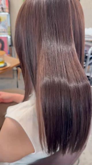 カラー 【透明感カラー】 上村響月のヘアスタイル