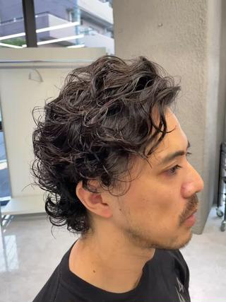 ミディアム メンズ ✨中野✨髪質改善✨ 野口虎剛のヘアスタイル