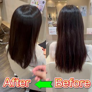 乾かすだけで美髪になれる美髪縮毛矯正。