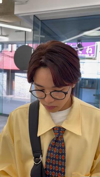 カラー メンズ 森龍馬 メンズ専門美容師のヘアスタイル