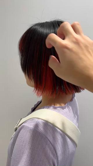 ショート カラー 森龍馬 メンズ専門美容師のヘアスタイル