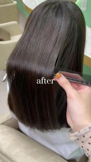 ロング bonheur NISHINOMIYA所属・髪質改善/西宮北口/ 植田梨緒のヘアスタイル