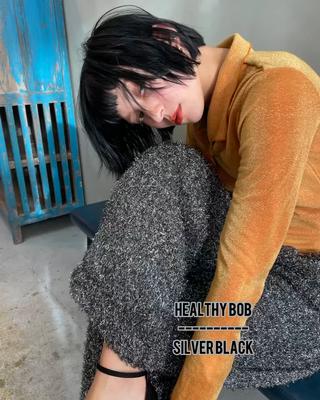 ショート ショート/ボブ/ 心斎橋/宮脇美奈のヘアスタイル