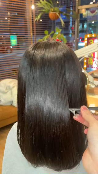 セミロング OPShair　ANELLO所属・ショート/ボブ/ メンズ/縮毛矯正のヘアスタイル